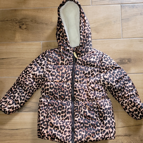 MEMBERS MARK Leopard Print Kids Jacket - Picture 1 of 5